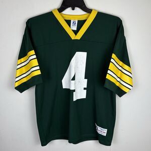 Vintage 90s Logo 7 Brett Favre Green Bay Packers Jersey #4 / Size Medium